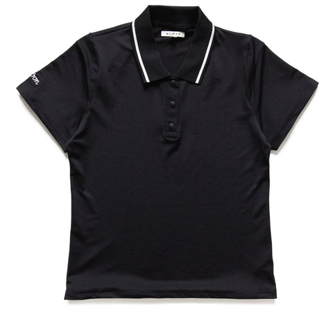 Women's Malbon Golf Paloma Polo - Black