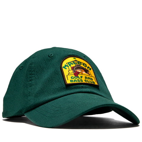 Malbon Golf & Bass Club Dad Hat - Forest
