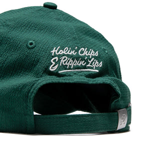 Malbon Golf & Bass Club Dad Hat - Forest