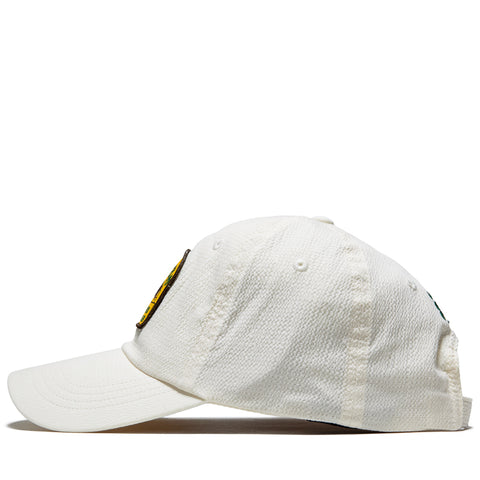 Malbon Golf & Bass Club Dad Hat - Ivory