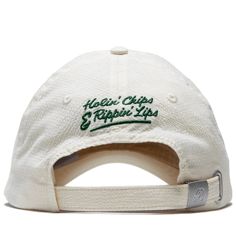 Malbon Golf & Bass Club Dad Hat - Ivory