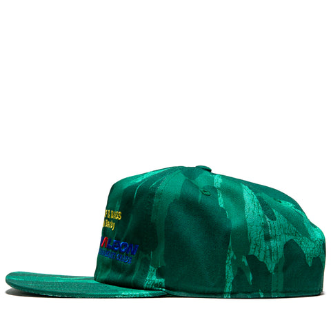 Malbon Golf Derby Snapback - Divot Camo Jungle