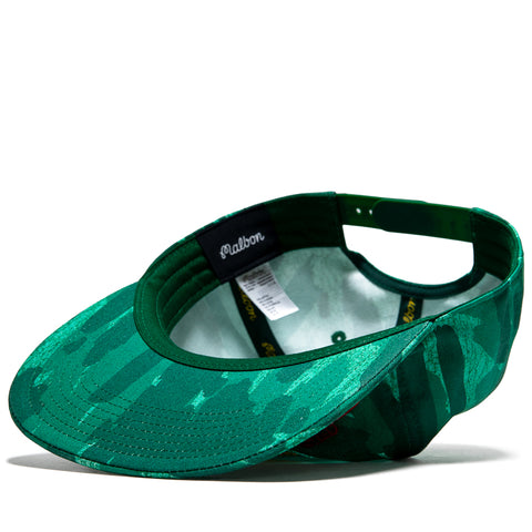 Malbon Golf Derby Snapback - Divot Camo Jungle