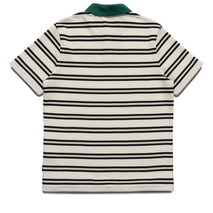 Malbon Golf Fairway Bass Club Polo - Ivory Stripe