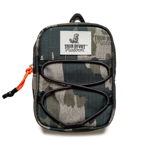 Malbon Golf Tour Divot Rangefinder Case - Bark Camo