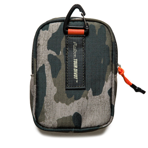 Malbon Golf Tour Divot Rangefinder Case - Bark Camo