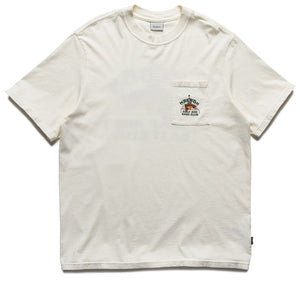 Malbon Golf Vista Bass Club Tee - Ivory