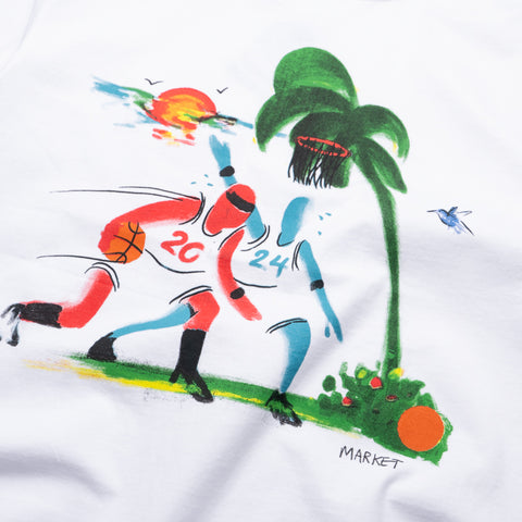 Market Players Paradise Tee - White