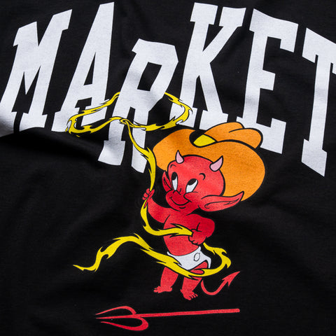 Market x Hot Stuff Cowboy Arc Tee - Black