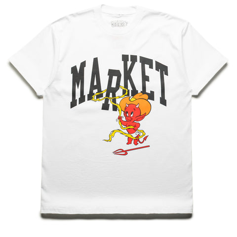 Market x Hot Stuff Cowboy Arc Tee - White