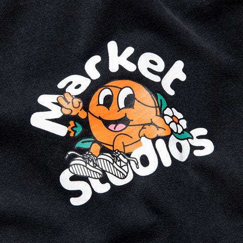 Market Chill In The Net Tee - Washed Black