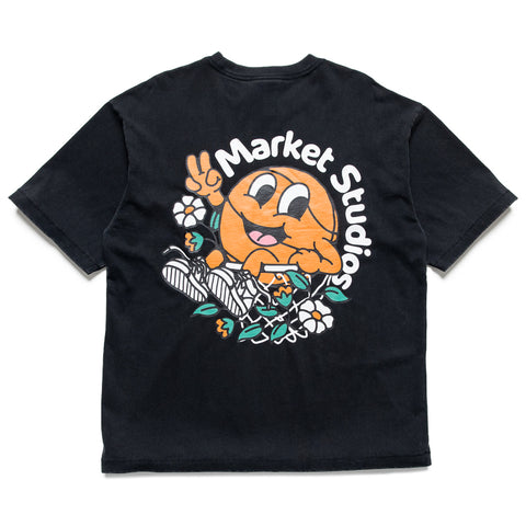 Market Chill In The Net Tee - Washed Black