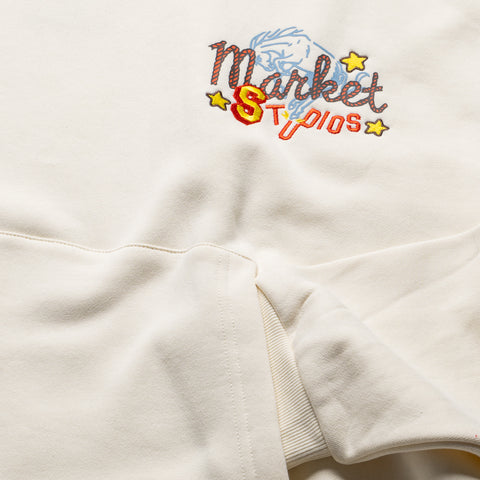 Market Desert League Hoodie - Unbleached Cotton