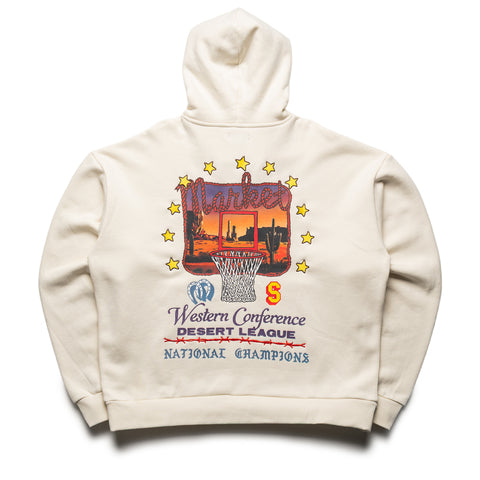 Market Desert League Hoodie - Unbleached Cotton