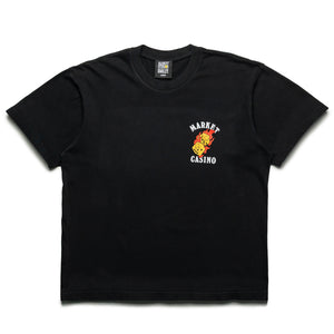 Market Flaming Dice Tee - Black