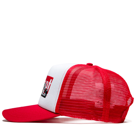 Market Formula Trucker Hat - Red/White