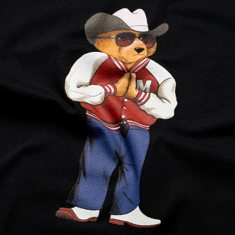 Market Hee-Haw Bear Tee - Black