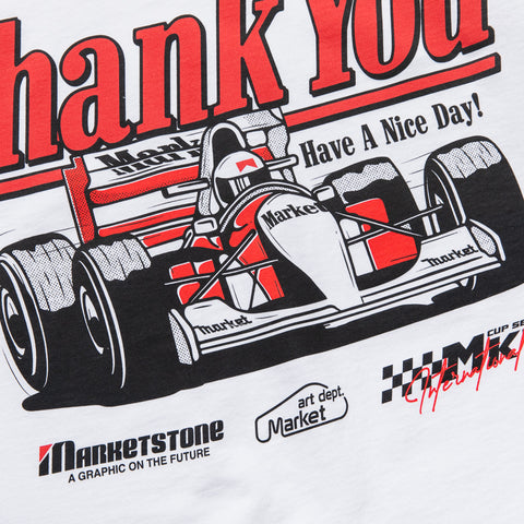 Market Have A Nice Race Tee - White