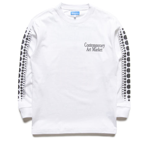 Market Infinity Gourd L/S Tee - White
