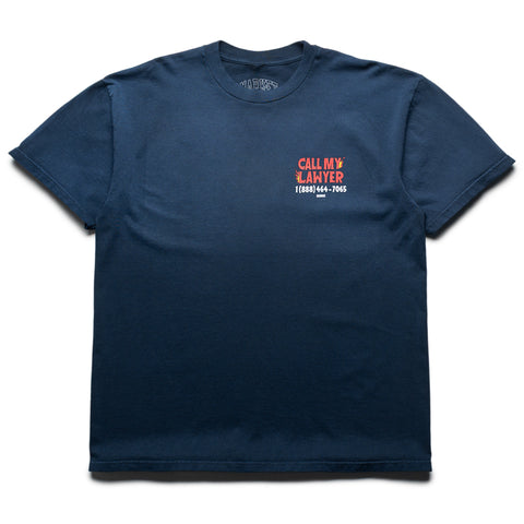 Market x Hot Stuff Call My Lawyer Tee - Washed Blue