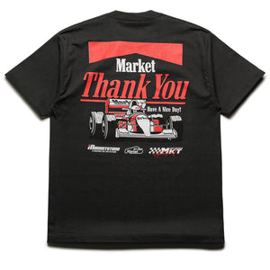 Market Have A Nice Race Tee - Washed Black