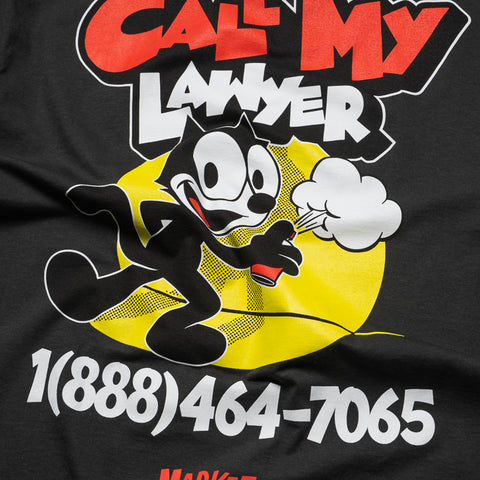 Market x Felix the Cat Spray Paint Tee - Vintage Black