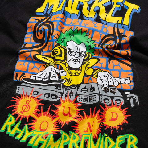 Market Rhythm Provider Tee - Jet Black