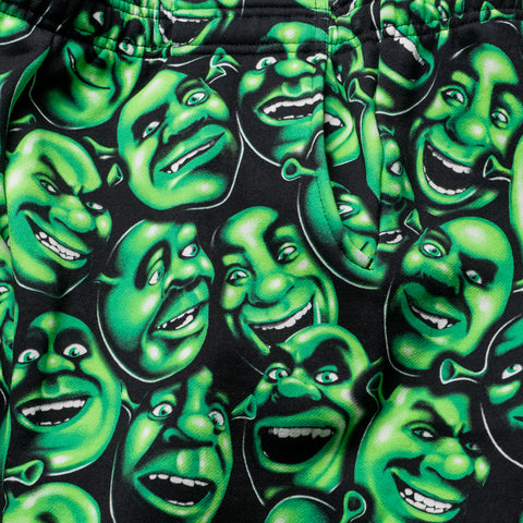 Market x Shrek AOP Sweatpants - Black/Green