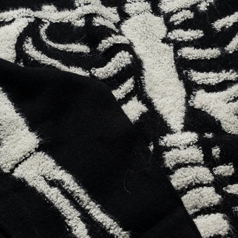 Market Skelly Knit Sweater - Black/White