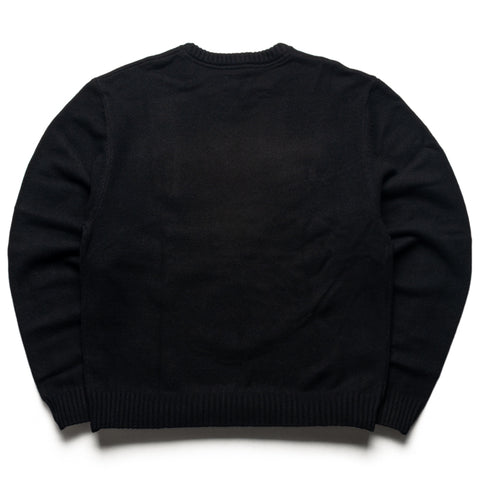 Market Skelly Knit Sweater - Black/White