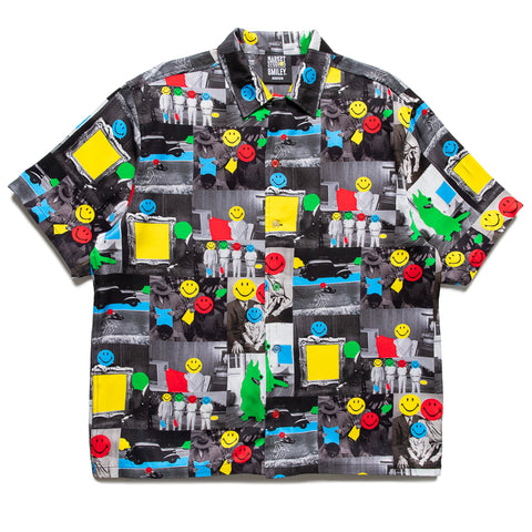 Market Smiley Collage Woven Shirt - Multi