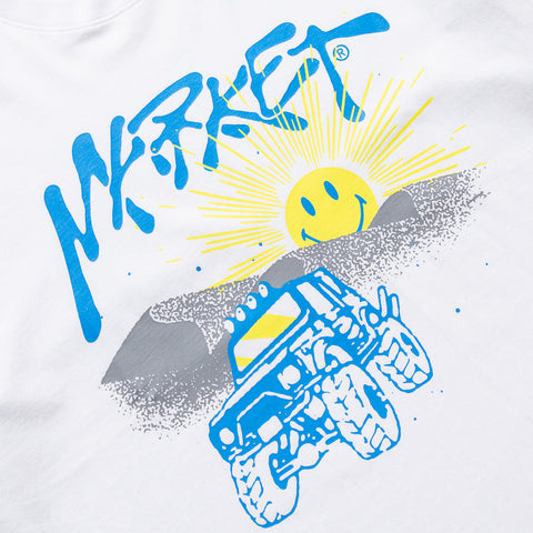 Market Smiley Dumont Tee - White