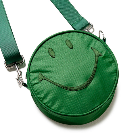 Market Smiley Small Crossbody Bag - Green