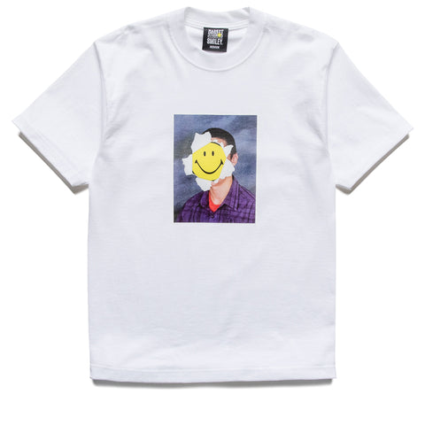 Market Smiley Yearbook Photo Tee - White