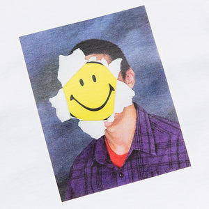 Market Smiley Yearbook Photo Tee - White
