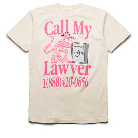 Pink Panther x Market Call My Lawyer Tee - Ecru