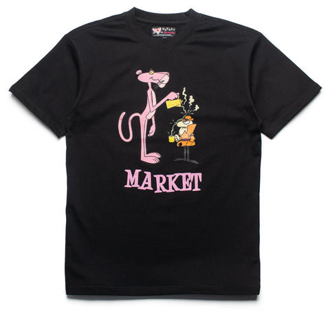 Pink Panther x Market Pourover Tee - Black