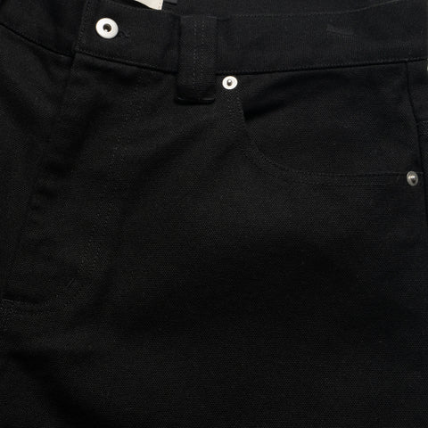 Metalwood Studio Canvas Short - Black