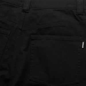Metalwood Studio Canvas Short - Black