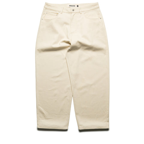 Metalwood Studio 5-Pocket Twill Pant - Natural