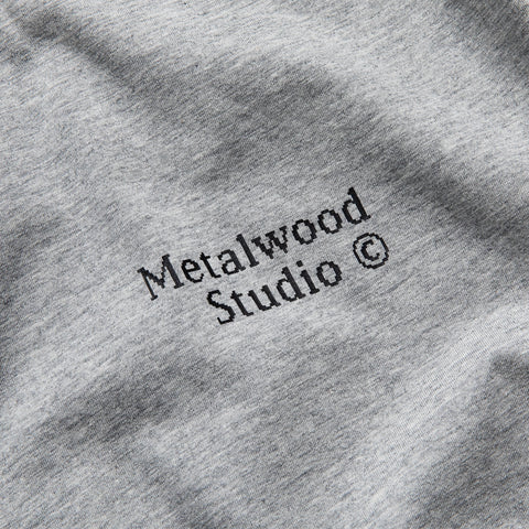 Metalwood Studio Captcha Tee - Heather Grey