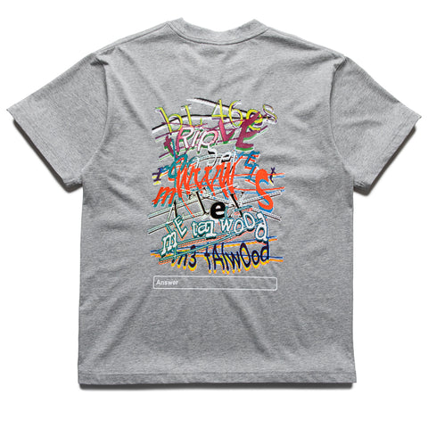 Metalwood Studio Captcha Tee - Heather Grey
