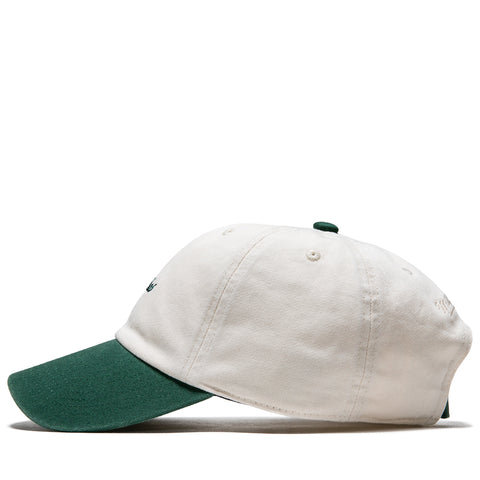 Politics x Mitchell & Ness 1904 Twill Strapback - Cream/Forest