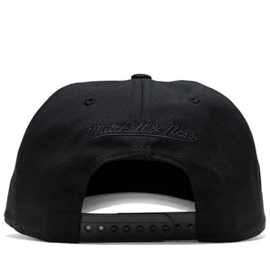 Politics x Mitchell & Ness Pro Pinch Arch Canvas Snapback - Black