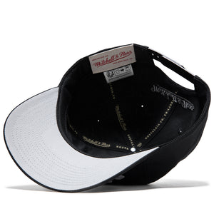 Politics x Mitchell & Ness Pro Pinch Arch Canvas Snapback - Black