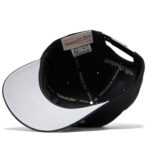 Politics x Mitchell & Ness Pro Pinch Arch Canvas Snapback - Black