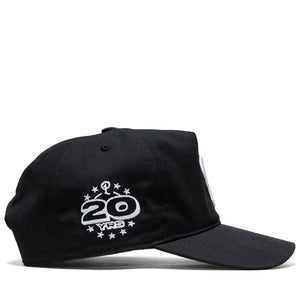 Politics x Mitchell & Ness Pro Pinch Canvas Snapback - Black