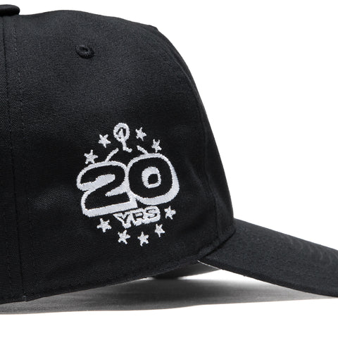 Politics x Mitchell & Ness Pro Pinch Canvas Snapback - Black