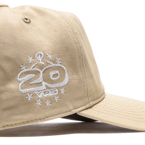 Politics x Mitchell & Ness Pro Pinch Canvas Snapback - Khaki