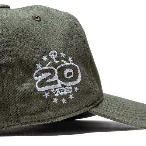 Politics x Mitchell & Ness Pro Pinch Canvas Snapback - Olive